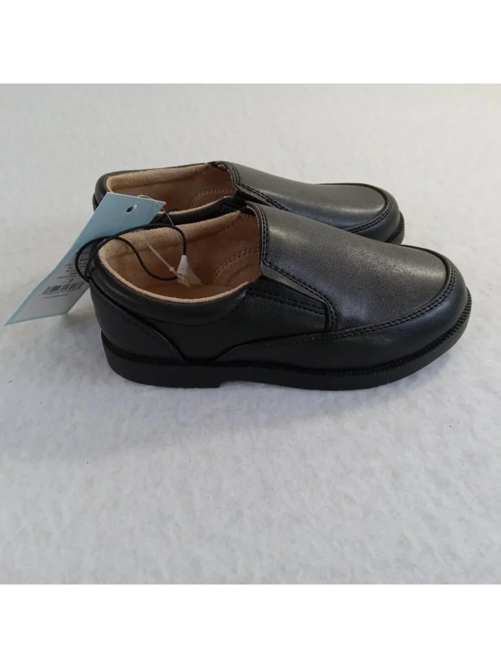 Cat & Jack Toddler Boys' Brody Black Slip-On Loafers Dress Shoes Size 9
